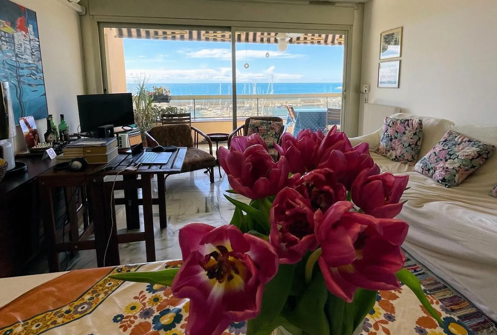 Alloggio Fronte Mare Vista Bellissima Mentone Garavan